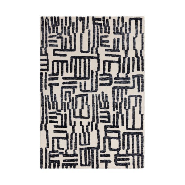 Tappeto bianco e nero 200x290 cm Mason - Asiatic Carpets