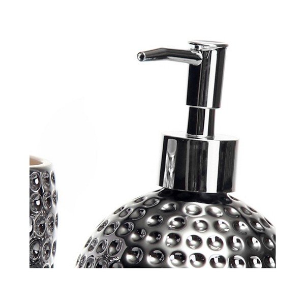 Set di accessori da bagno in argento - Casa Selección-image-1