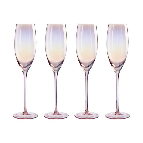 Set di bicchieri da spumante 4 pz 250 ml Frosted - Premier Housewares