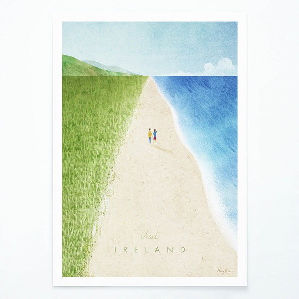 Poster , 30 x 40 cm Ireland - Travelposter