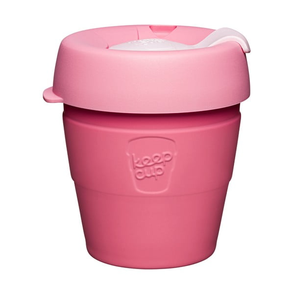 Tazza da viaggio rosa con coperchio Thermal, 177 ml Saskatoon - KeepCup