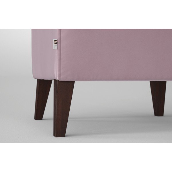 Poltrona in velluto rosa chiaro Iena - My Pop Design-image-1