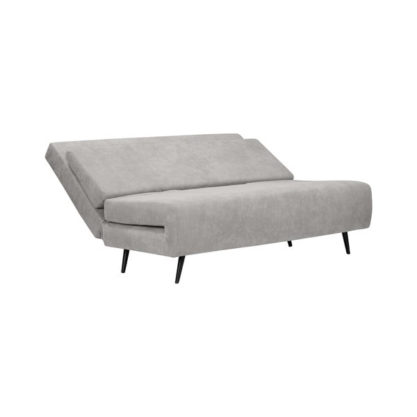Divano letto grigio chiaro 87 cm Mallory - Støraa-image-1