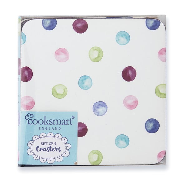 Set di 4 sottobicchieri Spotty Dotty - Cooksmart ®-image-1