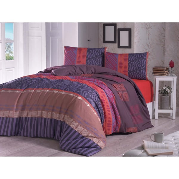 Biancheria da letto con lenzuolo per letto matrimoniale Arabella, 200 x 220 cm - Mijolnir