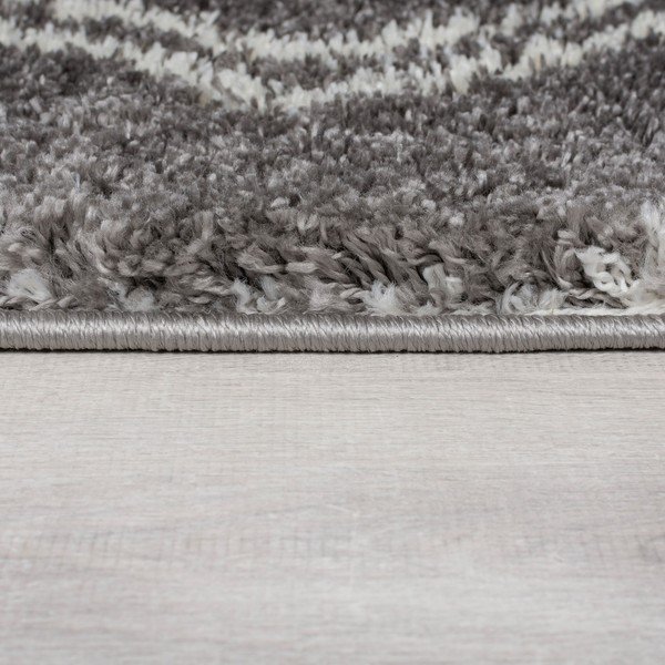 Tappeto grigio 200x290 cm Atlas Berber - Flair Rugs-image-4