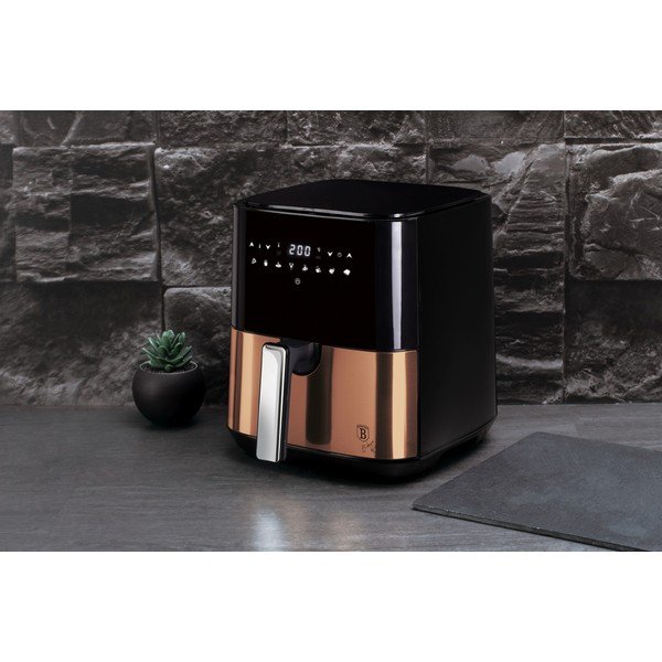 Friggitrice ad aria color oro Black Rose Collection - BerlingerHaus-image-1