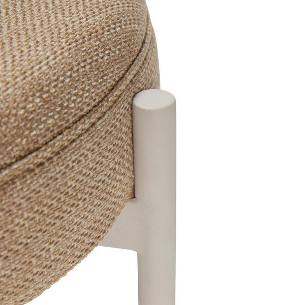 Sgabello beige Silo - Hübsch-image-2