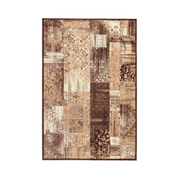 Tappeto marrone Farashe Brown, 200 x 300 cm - Universal-image-1