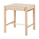 Sgabello in legno di pioppo in colore naturale Abano - House Nordic