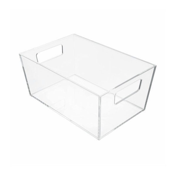Contenitore trasparente, 22,8 x 15,2 cm Clarity - iDesign