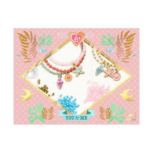 Kit per la creazione di gioielli Friendship Bracelets Sea Treasures - Djeco-image-1