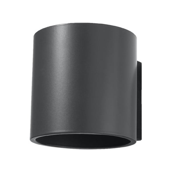 Lampada da parete grigio scuro ø 10 cm Roda - Nice Lamps