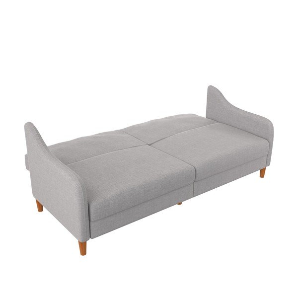 Divano letto grigio chiaro 196 cm Jasper - Støraa-image-3
