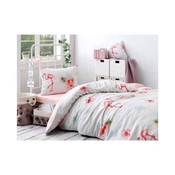 Set di lenzuola e biancheria in cotone per letto singolo Rassido Muiro, 160 x 220 cm - Mijolnir