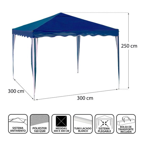 Gazebo da giardino - LDK Garden-image-2