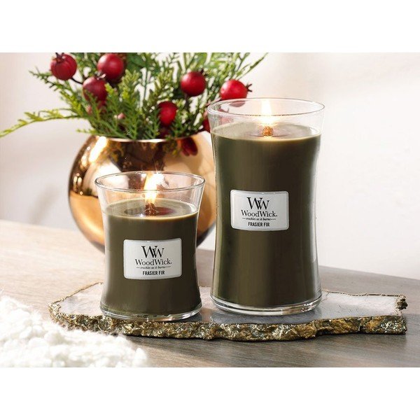 Candela profumata all'abete, 110 ore di combustione - WoodWick-image-1