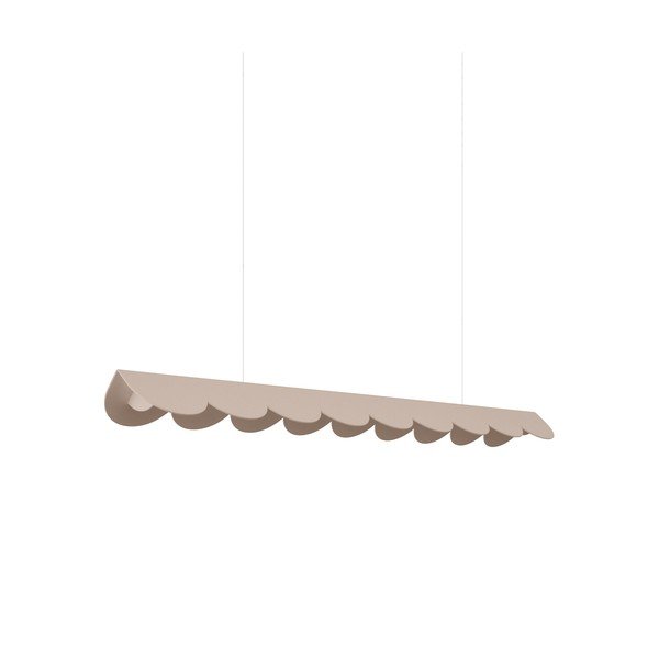 Lampadario LED grigio tortora in alluminio BISCUIT – Thoro