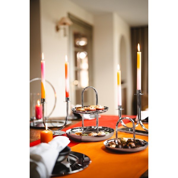 Portacandela in metallo Elana – Zilverstad-image-2