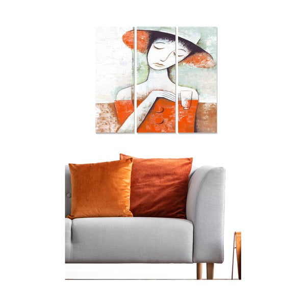 Dipinti in set di 3 pezzi 20x50 cm - Wallity-image-1