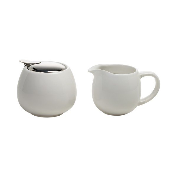 Set bílé cukřenky a mléčenky Maxwell & Williams Infusions T