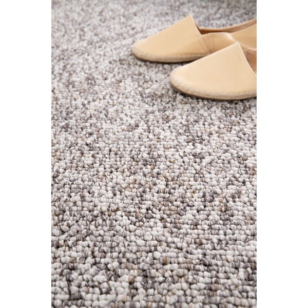 Tappeto grigio-beige 80x150 cm Petra Liso - Universal-image-1