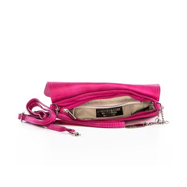 Kožené psaníčko Souvage Fuchsia-image-2