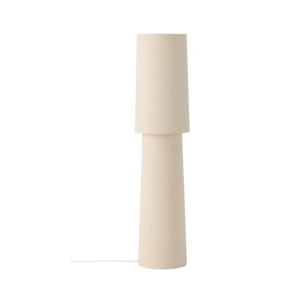 Lampada da terra color crema in bouclé (altezza totale 119 cm) Philo – Ellos Home