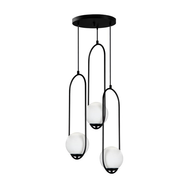 Apparecchio a sospensione nero , altezza 146 cm Arch - Squid Lighting-image-2