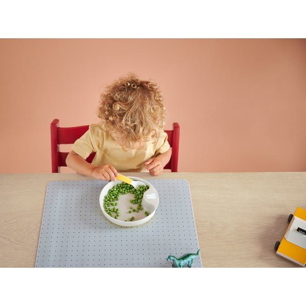 Posate di plastica per bambini in bianco e rosa chiaro 2 pz. Flowers & butterflies - Mepal-image-1