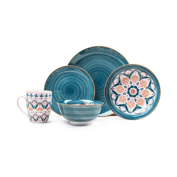 Set di piatti in porcellana da 30 pezzi Hestia - Bonami Essentials