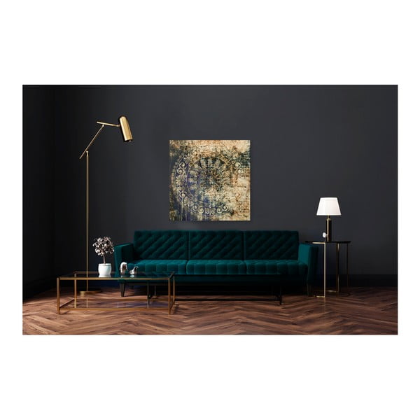 Immagine su tela, 65 x 65 cm  Uno Zambino Silver - Styler-image-1