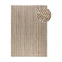 Tappeto grigio tortora in iuta 60x90 cm Bouclé – Hanse Home
