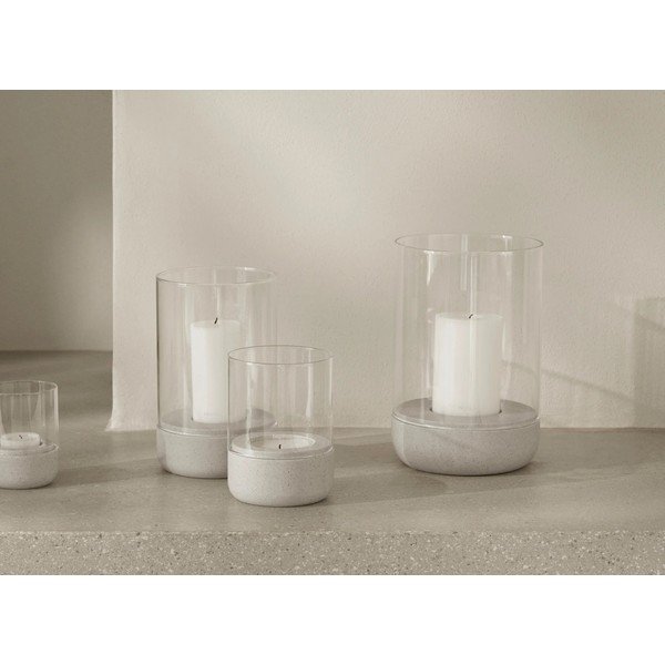 Lanterna in vetro (altezza totale 20 cm) Calma – Blomus-image-4