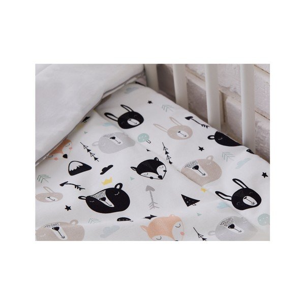 Set di piumini per neonati con cuscino , 100 x 135 cm Bears - Pinio-image-1