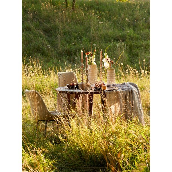 Sedia da pranzo beige Kate - Light & Living-image-2
