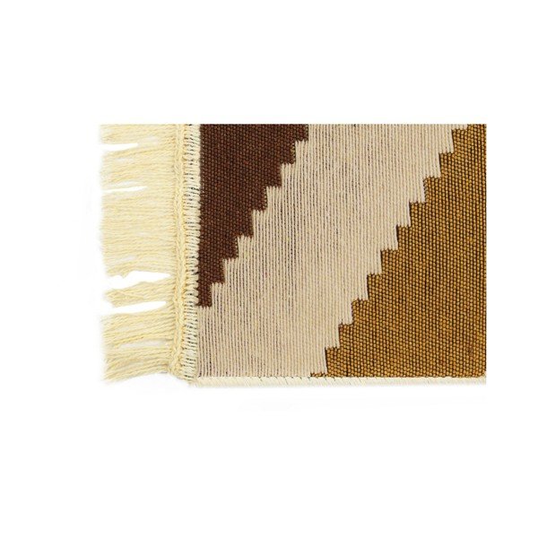 Tappeto marrone ZigZag Brown, 80 x 150 cm - Ya Rugs-image-1