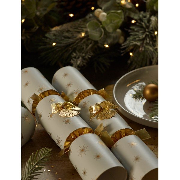 Set di 6 cracker natalizi Jewel Angel - Robin Reed-image-2