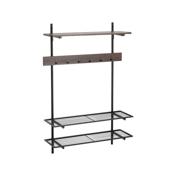 Set di mobili da ingresso marrone in metallo 100x150x25 cm Gilda – Ellos Home