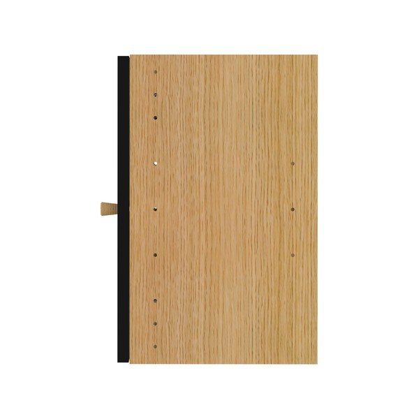 Componente nero con porta 33x43 cm Z Cube - Tenzo-image-3