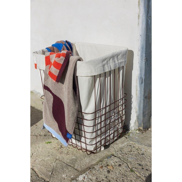 Cesta per il bucato burgundy in metallo 64 l Store-It – Mette Ditmer Denmark-image-2
