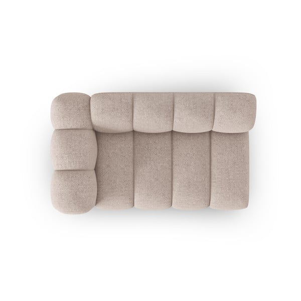 Divano componibile beige (con penisola a sinistra) Lupine – Micadoni Home-image-3