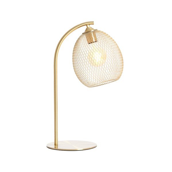 Lampada da tavolo color oro (altezza 50 cm) Moroc - Light & Living-image-4