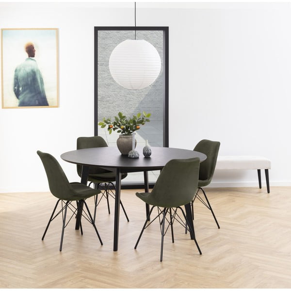 Sedia da pranzo verde scuro Eris - Actona-image-1