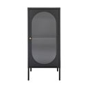 Vetrina in metallo nero 50x110 cm Adelaide - House Nordic