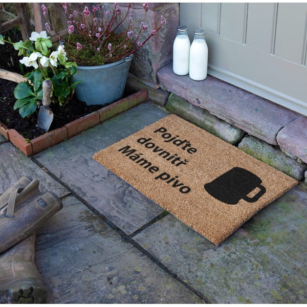 Zerbino in cocco 40x60 cm Pivo - Artsy Doormats-image-1