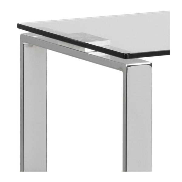 Consolle in argento 110x40 cm Katrine - Actona-image-4