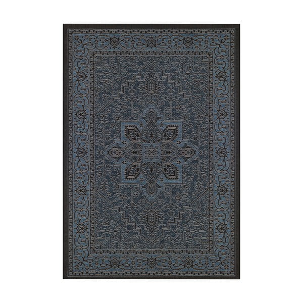 Tappeto da esterno nero e blu, 160 x 230 cm Anjara - NORTHRUGS