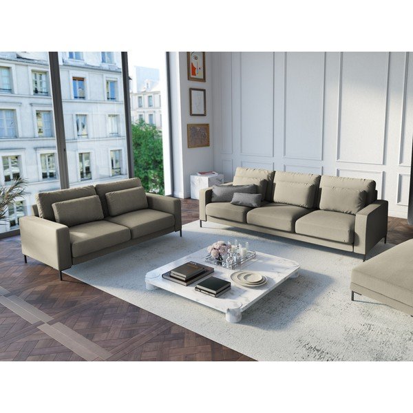 Divano beige , 220 cm Seine - Interieurs 86-image-1