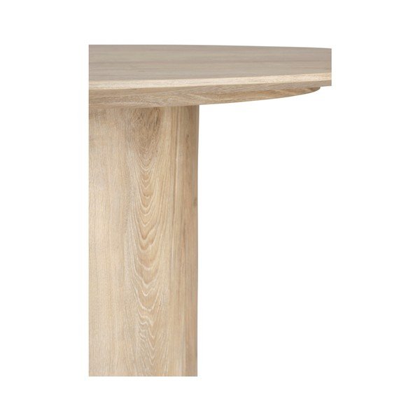 Tavolo da pranzo rotondo con effetto faggio ø 110 cm Week – Ellos Home-image-2